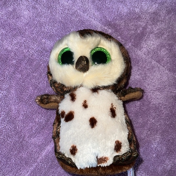 TY beanie baby Sammy colors brown, tan, and white. - Picture 2 of 5